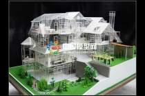 建筑模型工藝復雜，根據(jù)不同用途選定方案